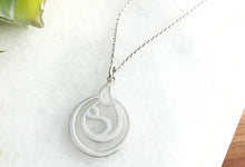 Silver Breastfeeding Necklace Gift Idea Honor Mama